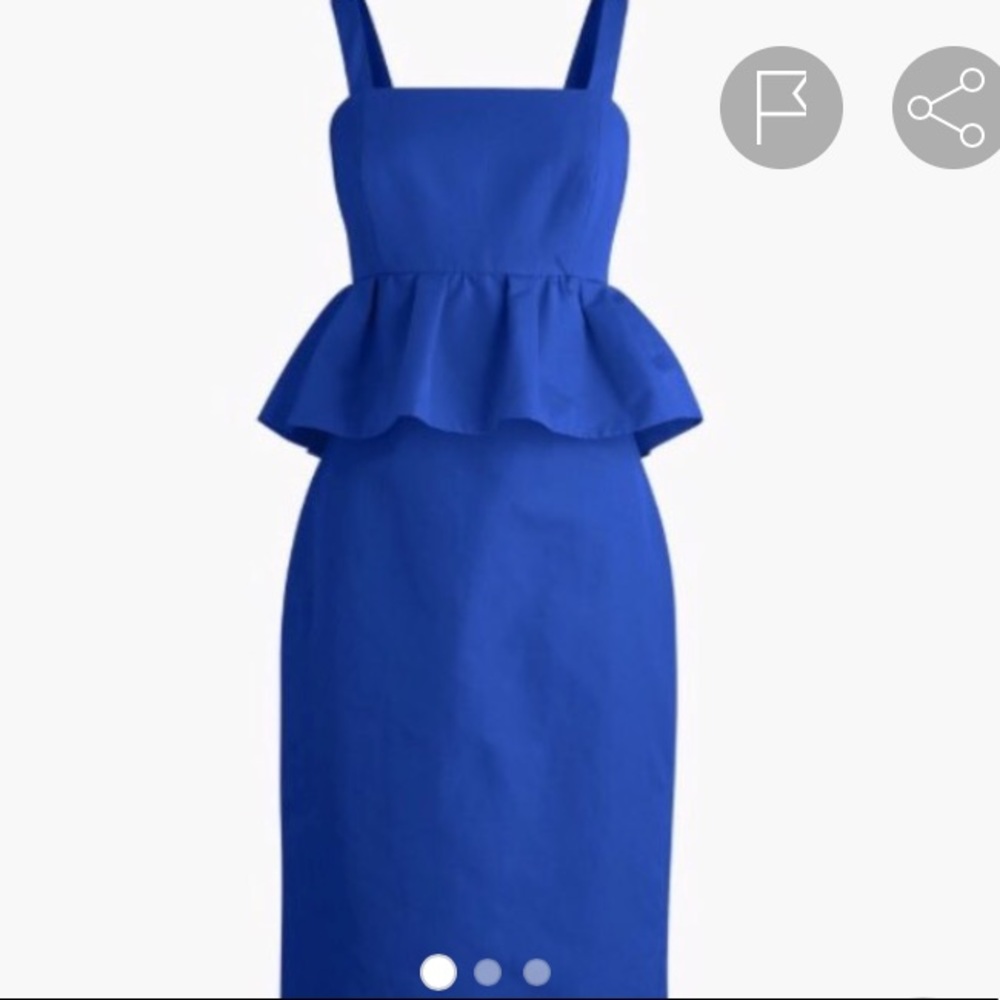J.Crew Peplum Dress